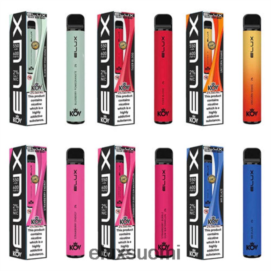 Elux Bar sitruuna rybna Legacy-sarjan kertakäyttöinen vape ZBJ4RR10|Elux Vape Amazon