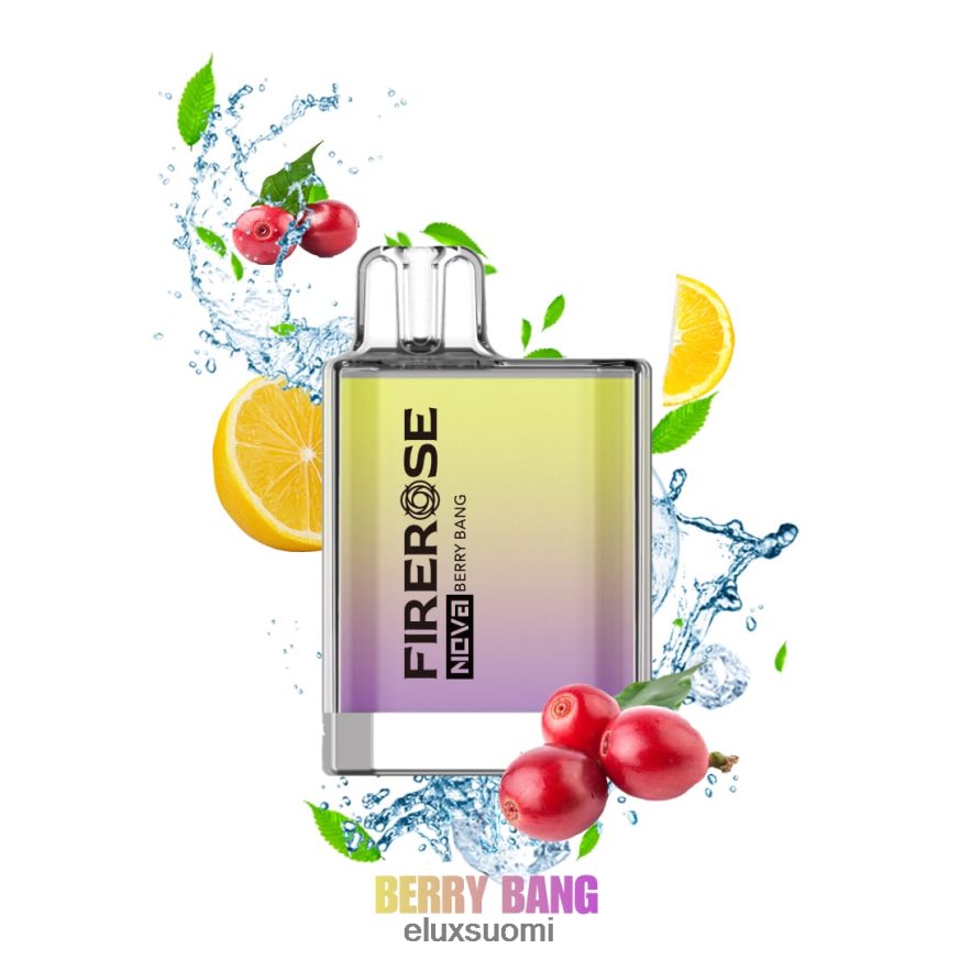 Elux Firerose Nova marja bang 600 hengitystä kertakäyttöinen vape ZBJ4RR18|Elux Vape Amazon