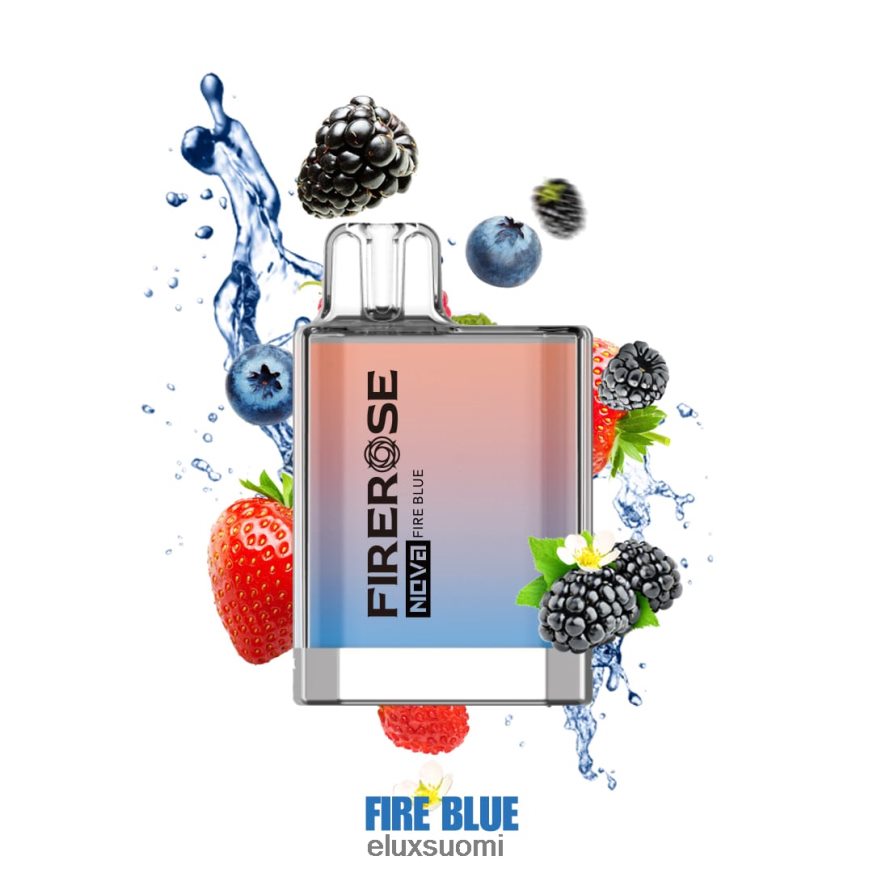 Elux Firerose Nova tulensininen 600 hengitystä kertakäyttöinen vape ZBJ4RR26|Elux Wholesale Suomi