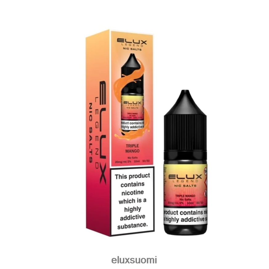 Elux Legend kolminkertainen mango nikkelisuolaa 10 ml ZBJ4RR15|Elux Vape Juice