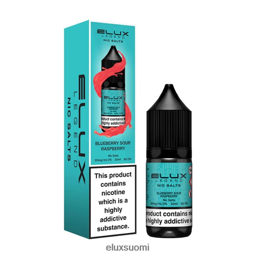 nic suolaa mustikka hapan vadelma 10ml